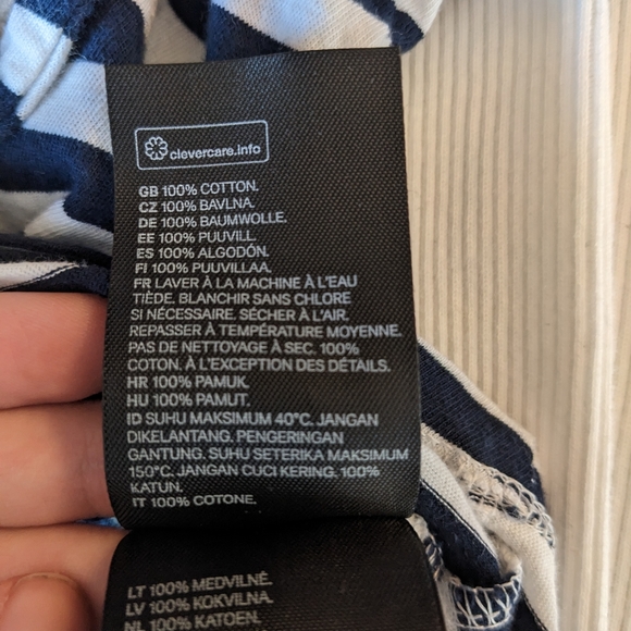 H&M Striped San Fran Crop Top - Picture 5 of 8